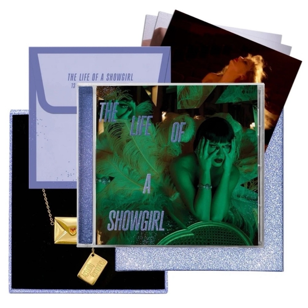 Taylor Swift The Life of a Showgirl Deluxe CD It’s Rapturous limited release